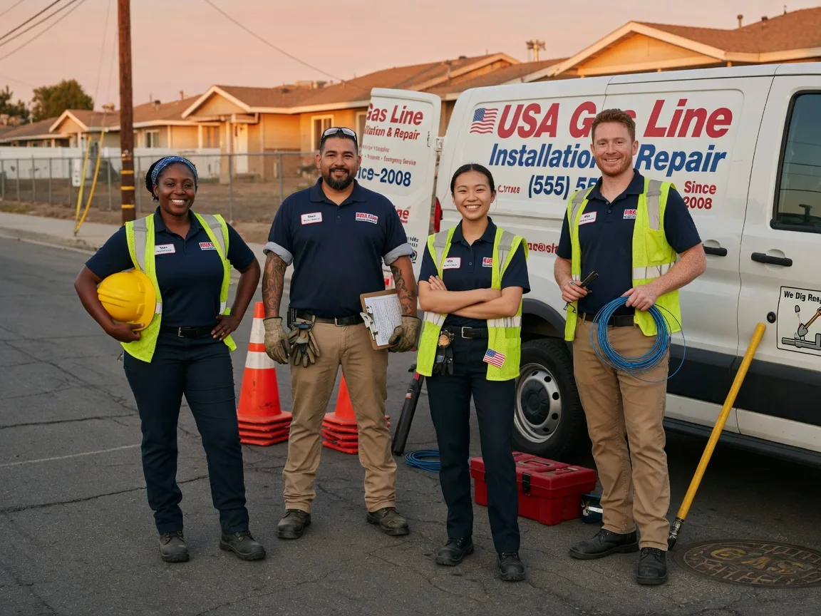 Gas Line Installation company in Fall Creek, WI