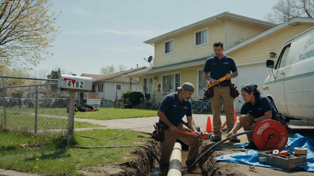 Gas Line Repair in Fall Creek, WI near me